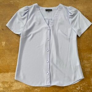 1. State Lavender Button-Down Blouse